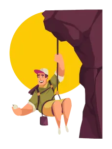 Rappelling