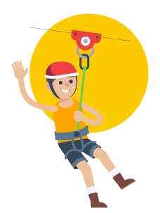 Short Ziplining